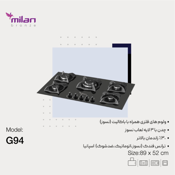 میلان اجاق G94