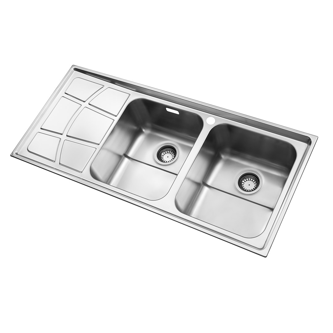 استیل البرز سینک توکار 762