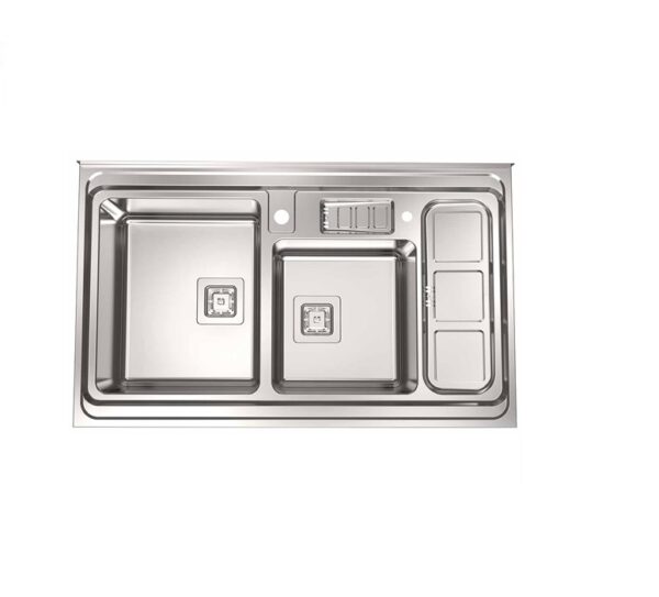 استیل البرز سینک روکار 853